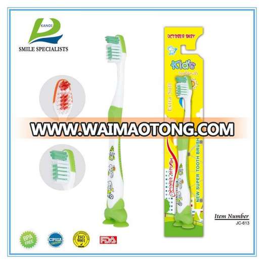 Cartoon Children Toothbrush with Cartoon Printing